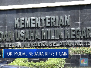 Tok! 10 BUMN Dapat PMN Rp 73 Triliun Tahun Depan
