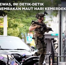 Ini Detik-detik Penembakan Maut di Parade Hari Kemerdekaan AS