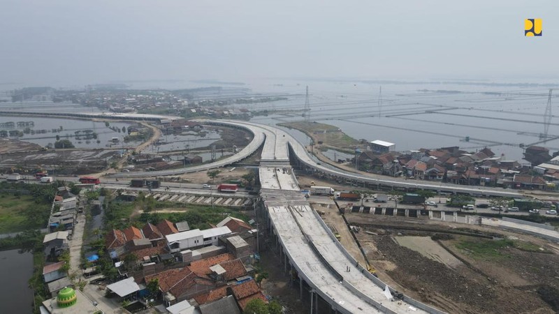 Jalan Tol Semarang - Demak. (Dok Kementerian PUPR)