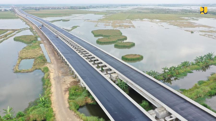 Jalan Tol Semarang - Demak. (Dok Kementerian PUPR)