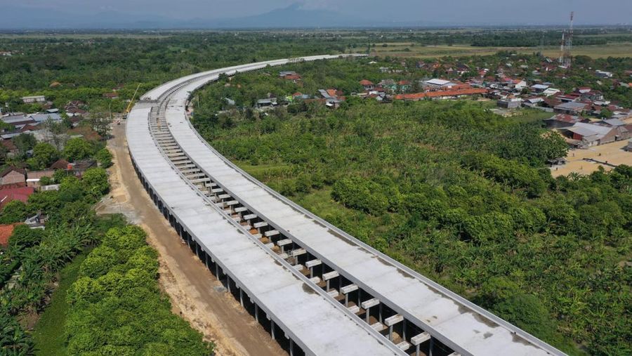 Jalan Tol Semarang - Demak. (Dok Kementerian PUPR)