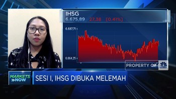 Baru Sehari Rebound, IHSG Kembali Dibuka Melemah