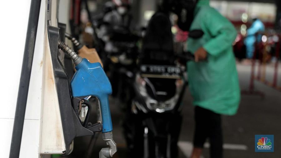 SPBU Pertamina (CNBC Indonesia/ Muhamaad Sabki)