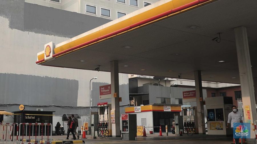 SPBU British Petroleum (BP). (վ/ Muhammad Sabki)