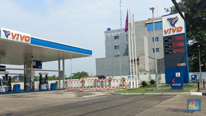 SPBU British Petroleum (BP). (վ/ Muhammad Sabki)