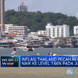 Inflasi Thailand Pecah Rekor, Tembus 7,66% (yoy)