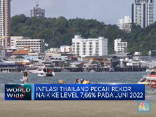 Inflasi Thailand Pecah Rekor, Tembus 7,66% (yoy)