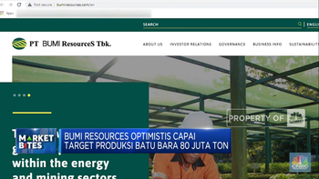 BUMI Targetkan Produksi 80 Juta Ton Batu Bara
