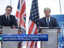 Pimpinan FBI & MI5 Peringatkan Ancaman Spionase China