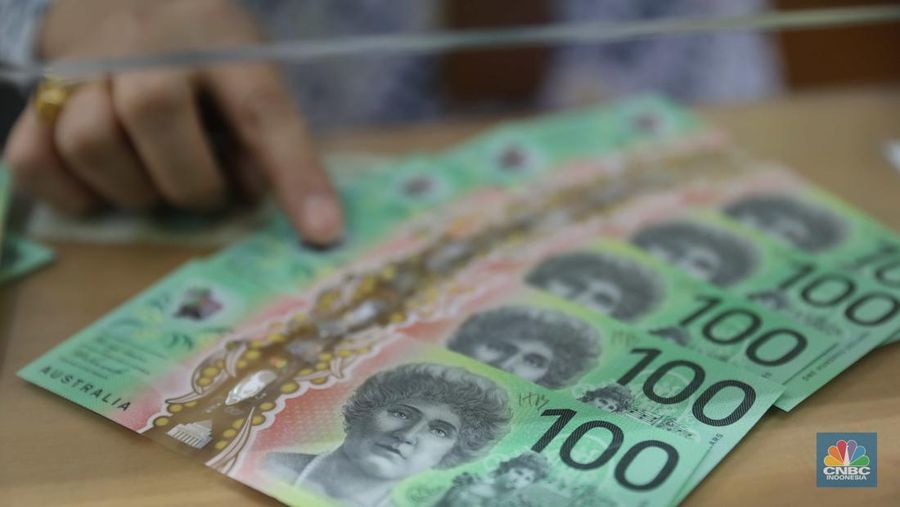Ilustrasi dolar Amerika Serikat (USD). (CNBC Indonesia/ Muhammad Sabki)