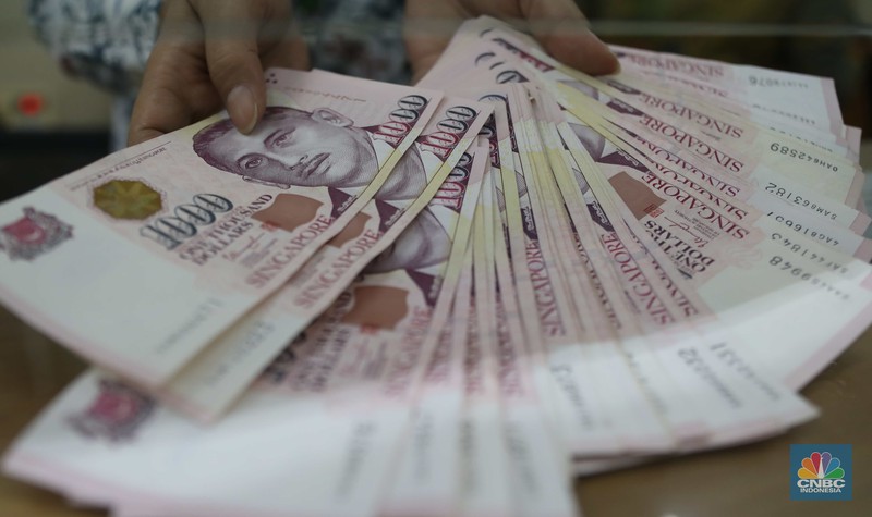 Ilustrasi dolar Amerika Serikat (USD). Ilustrasi dolar Amerika Serikat (USD). (CNBC Indonesia/ Muhammad Sabki)