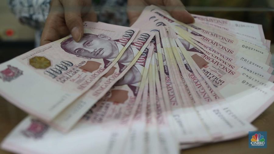 Ilustrasi dolar Amerika Serikat (USD). (CNBC Indonesia/ Muhammad Sabki)