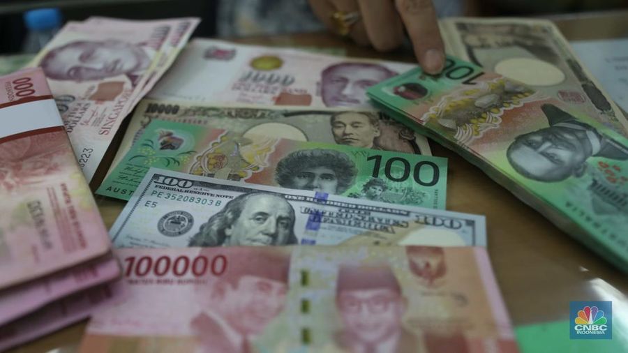 Ilustrasi Mata Uang Asing (CNBC Indonesia/ Muhammad Sabki)