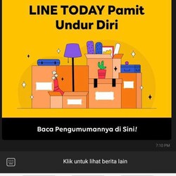 Resmi Tutup, Ini Chat Terakhir dari Line Today