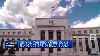 The Fed Siap Kerek Lagi Suku Bunga 50-75 Bps