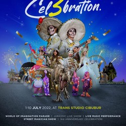 Trans Studio Cibubur Ultah! Banyak Diskon & Pertunjukkan Seru