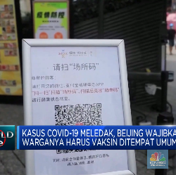 Catat! Kasus Covid-19 Meledak, Warga Beijing Wajib Vaksin