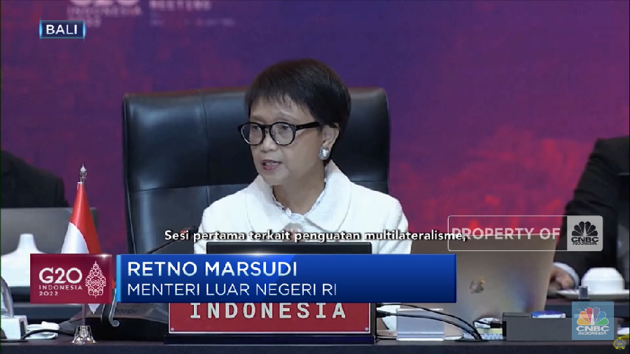 G20 Tingkat Menlu Dibuka, Isu Krisis Global Jadi Topik Utama