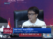 G20 Tingkat Menlu Dibuka, Isu Krisis Global Jadi Topik Utama