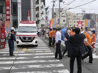 Penampakan Detik-detik Penembakan Eks PM Jepang Shinzo Abe