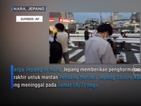 Penghormatan Terakhir Untuk Shinzo Abe