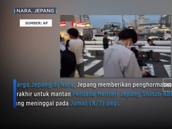 Penghormatan Terakhir Untuk Shinzo Abe
