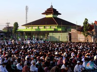 Potret Warga RI yang Jalani Sholat Idul Adha 1443 H Hari Ini