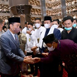 Salat Iduladha di Masjid Istiqlal, Jokowi Sampaikan Pesan Ini