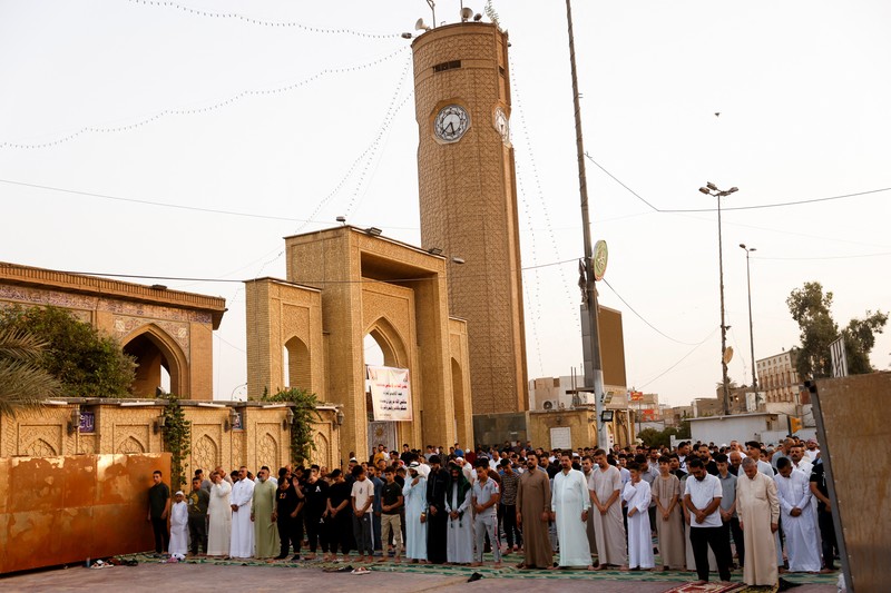 Saudi Arabia Hajj Muslim pilgrims walk to cast stones at a pillar in the symbolic stoning of the devil, during the last rite of the annual hajj, and the first day of Eid al-Adha, in Mina near the city of Mecca, Saudi Arabia, Saturday, July 9, 2022. (AP Photo/Amr Nabil)