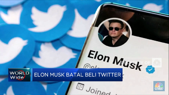 Elon Musk Batal Beli Twitter, Ini Alasannya