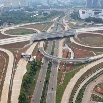 Penampakan Terbaru Tol Serpong Makin Panjang, Ini Gambarnya