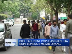 PBB: Tahun Ini, Populasi Manusia  Bumi Tembus 8 Miliar Orang