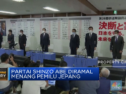 Top! Partai Shinzo Abe Menang Telak di Pemilu Jepang