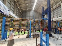 Ajaib! Tol 'Atlantis' Jawa Dibangun Pakai Batang-Batang Bambu