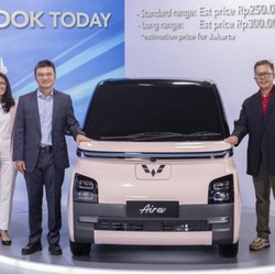 Meluncur! Mobil Listrik Termurah di RI, Cuma Rp250 Juta