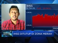 Sempat Menghijau, IHSG Ditutup Memerah