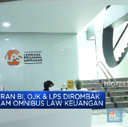 Ada Omnibus Law, Aturan BI, OJK & LPS Bakal Dirombak
