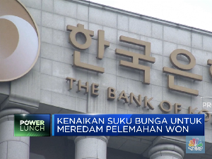 Bank Sentral Korsel Kerek Suku Bunga Acuan 50 Bps