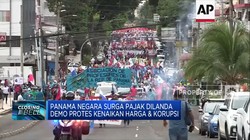 Panama Dilanda Demo Protes Kenaikan Harga & Korupsi