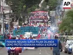 Panama Dilanda Demo Protes Kenaikan Harga & Korupsi