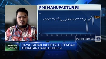 Duh, Kenaikan Harga Energi Hambat Aktivitas Manufaktur  RI