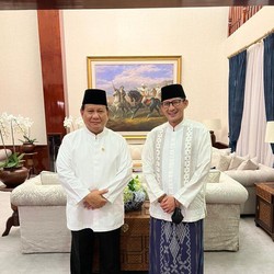 Sandiaga dan Prabowo Temu Kangen, Bahas Apa?