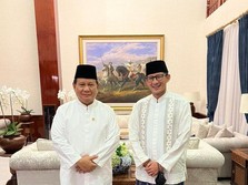 Sandiaga dan Prabowo Temu Kangen, Bahas Apa?