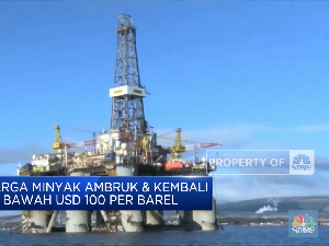 Oh No! Harga Minyak Ambruk Lagi