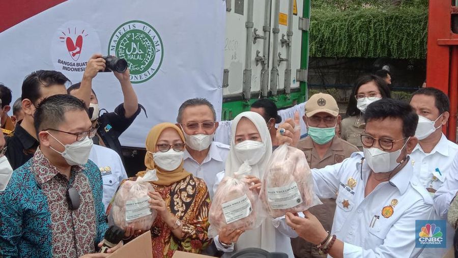 Pelepasan Ekspor Perdana Produk Unggas