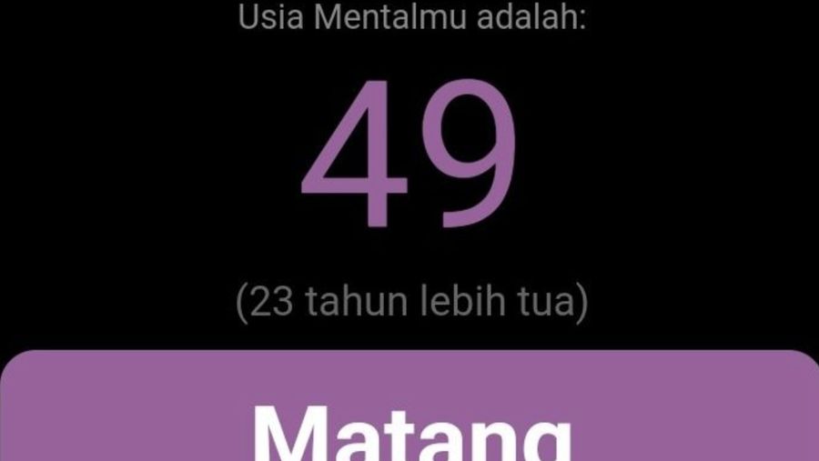 Tes Usia Mental
