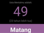 Link dan Cara Main Tes Usia Mental yang Lagi Viral di Medsos
