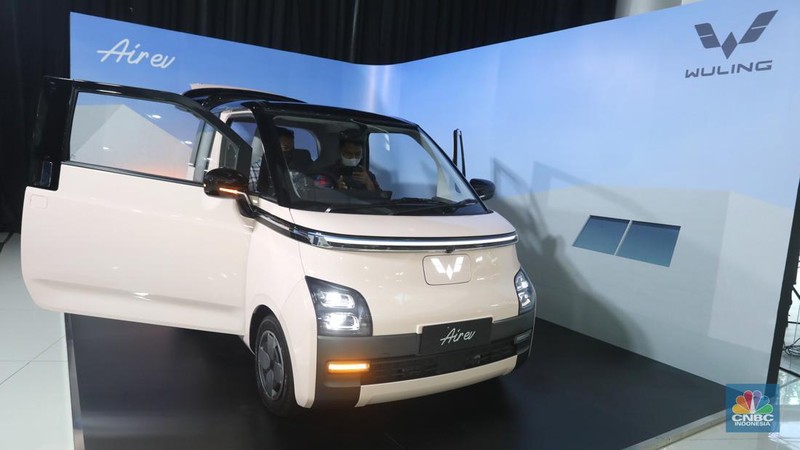 Wuling air Ev (CNBC Indonesia/Andrean Kristianto)