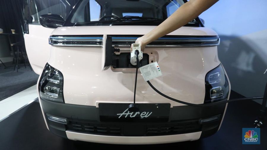 Wuling air Ev (CNBC Indonesia/Andrean Kristianto)