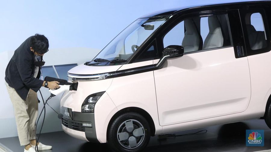 Wuling air Ev (CNBC Indonesia/Andrean Kristianto)